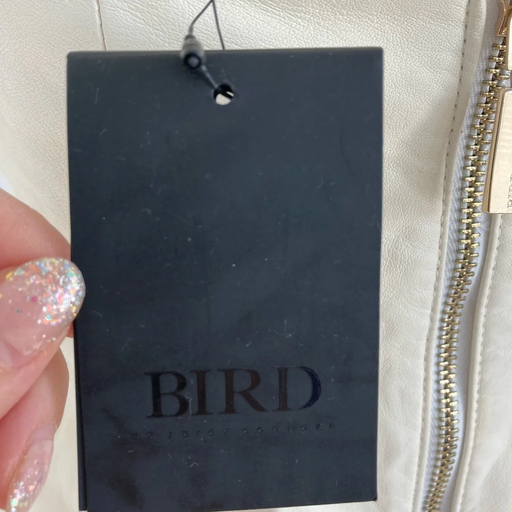 Brand new BIRD by JUICY COUTURE LEATHER HALTER TOP - Picture 6 of 12